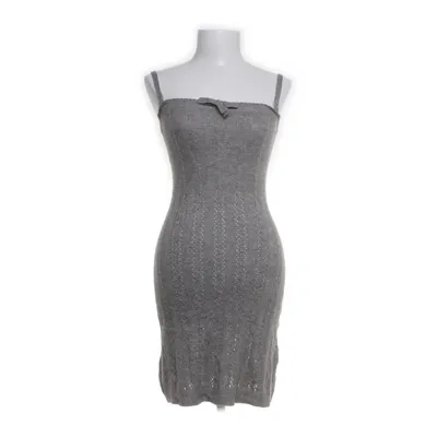 Dress (Gray) from Indiska Angora, Cotton, Cashmere, Polyamide, Viscose
