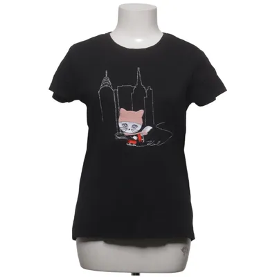 T-shirt (Noir) de Karl Lagerfeld Coton