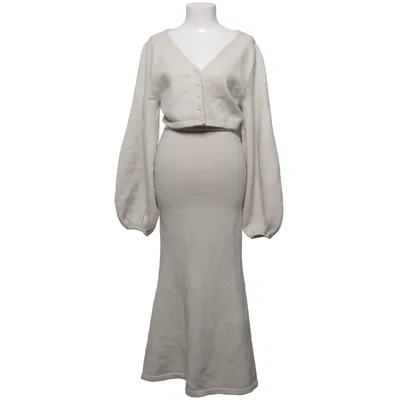 Maxi dress (Beige) from Adoore Polyamide, Polyester, Wool