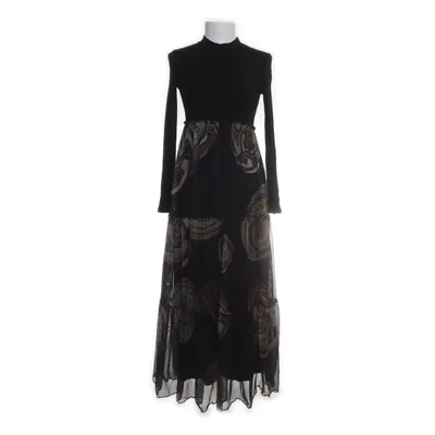 Långklänning (Svart, Flerfärgad) från Desigual Elastan, Polyester, Viskos