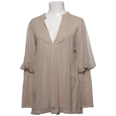 Blus (Beige) från Plain Vanilla Polyester, Viskos