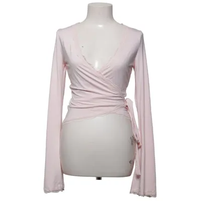 Slå-om top (Pink) fra Venderby's Elastan, Polyester