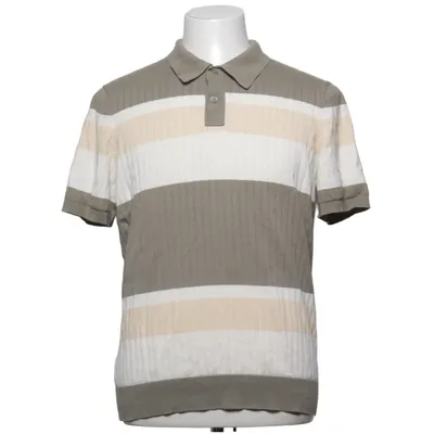 Poloshirt (Groen, Wit, Beige) van Riley Katoen