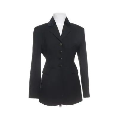 Blazer (Black) from Victor Hugo Elastane, Polyamide, Polyester, Wool