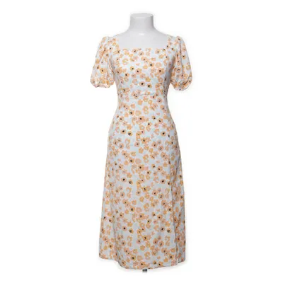 Jurk (Wit, Meerkleurig) van Nelly x Glamorous Polyester