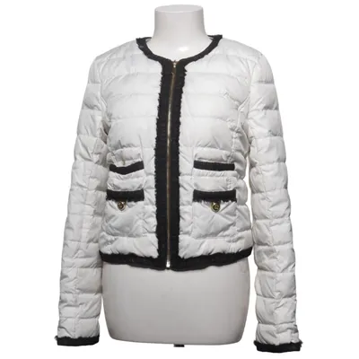 Lättviktsjacka (Vit, Svart) från Juicy Couture Acetat, Dun, Fjädrar, Polyester