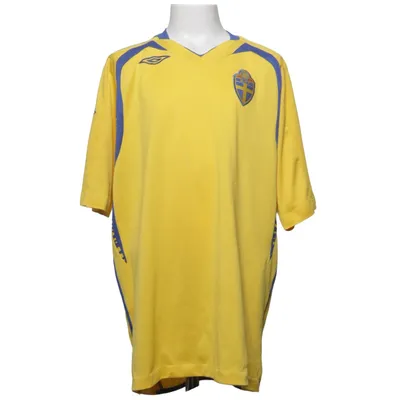 Maillot de football (Jaune, Bleu) de Umbro Coton, Polyester