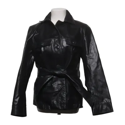 Läderjacka (Svart) från Sorbet Skinn, Polyester