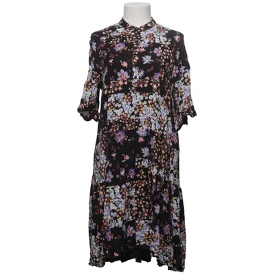 Vente kjole (Sort, Flerfarvet) fra Pieces Maternity Viscose