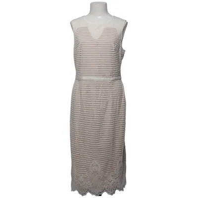Kjole (Hvid, Beige) fra Maggy London Elastan, Polyester