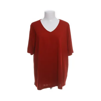 Topp (Röd) från Ulla Popken Polyester, Viskos