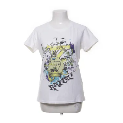 T-shirt (Hvid, Flerfarvet) fra Fruit of the Loom Polyester