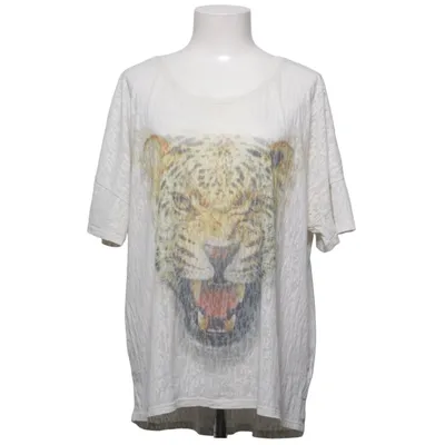 T-shirt (White, Multicolored) from Generous by Lindex Cotton, Polyester