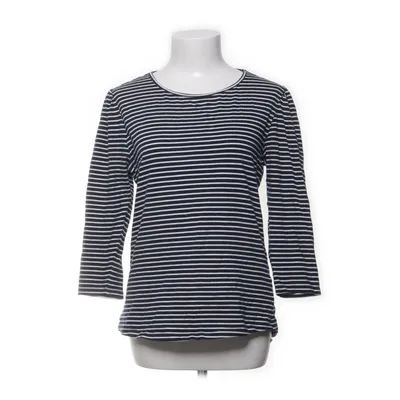 Långärmad t-shirt (Blå, Vit) från Daisy Grace Bomull, Elastan