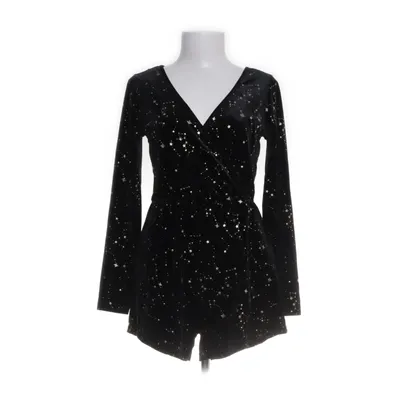 Jumpsuit (Zwart, Goud) van Glamorous Elastaan, Polyester