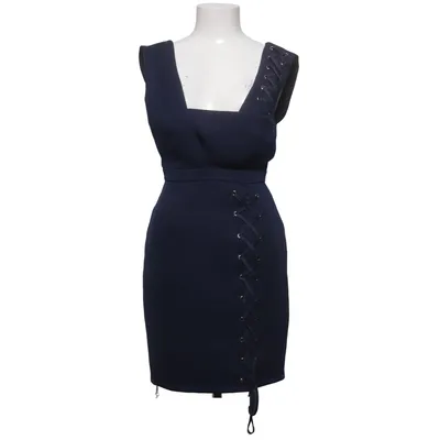 Robe (Bleu) de Lost Ink Polyester
