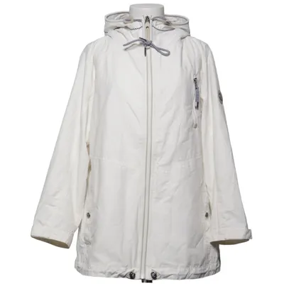 Outdoor jas (Wit) van Junge Katoen, Polyamide, Polyester