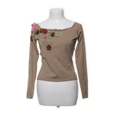 Tröja (Beige, Flerfärgad) från Twinset Elastan, Polyamid, Silke