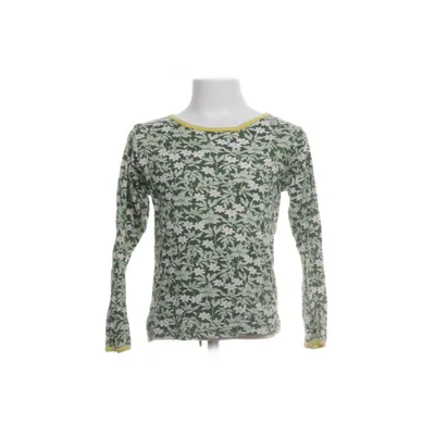Långärmad t-shirt (Grön, Vit, Gul) från Duns Sweden Ekologisk bomull