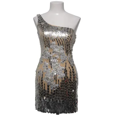 Cocktail dress (Beige, Silver, Multicolored) from Mac Duggal Polyester