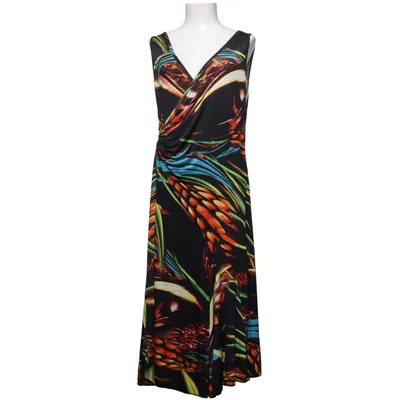 Dress (Black, Multicolored) from Occo Elastane, Polyester