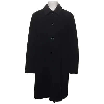Coat (Black) from DinoModa Angora, Polyamide, Wool