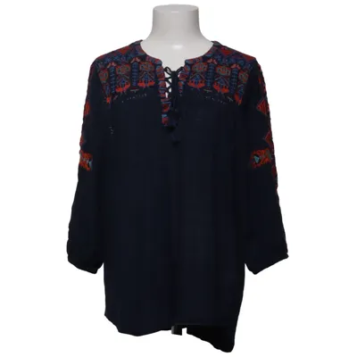 Bluse (Blau, Mehrfarbig) von Lucky Brand Baumwolle, Leinen, Modal, Polyester