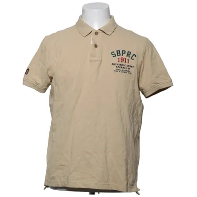 Poloshirt (Beige) van Santa Monica Polo Club Katoen