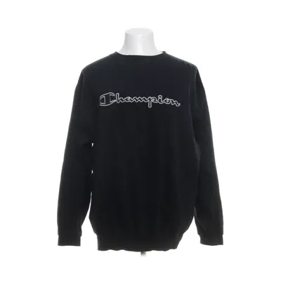 Collegetröja (Svart) från Champion Akryl, Bomull