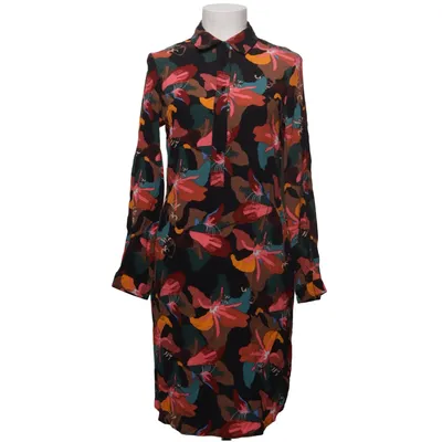 Shirt dress (Black, Multicolored) from Zilch Viscose