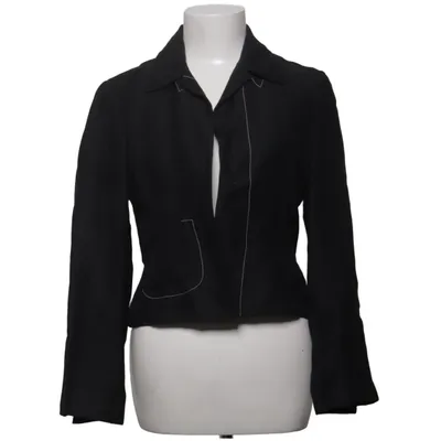 Blazer (Black) from TSE Elastane, Linen, Polyamide, Silk