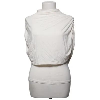 Topp (Vit) från Gina Tricot Elastan, Viskos