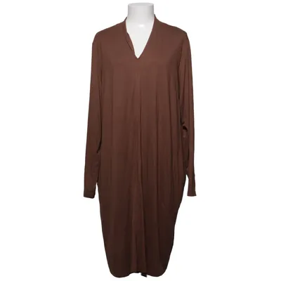 Dress (Brown) from Alice Dot Elastane, Viscose