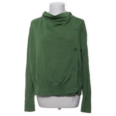 Cardigan cache-cœur (Vert) de COS Coton