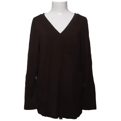 Slå-om bluse (Brun) fra Mamma Kläder Elastan, Viscose