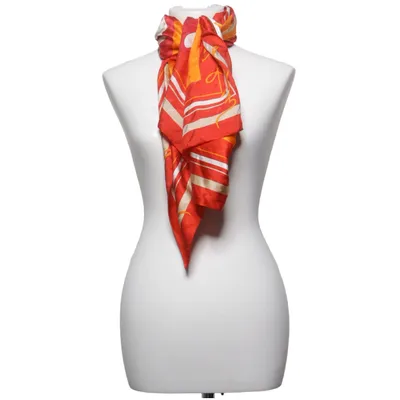 Shawl (Red, Multicolored) from Karl Lagerfeld