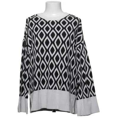 Tröja (Svart, Vit) från Amisu Knitwear Akryl, Bomull, Polyamid