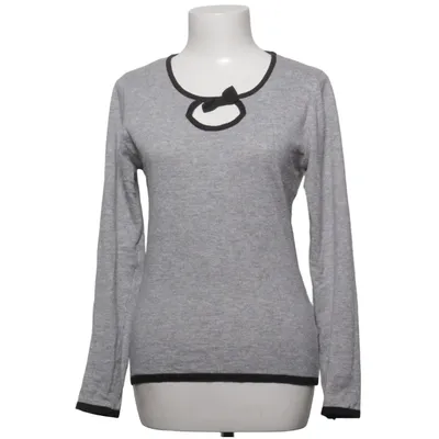 Sweater (Gray, Black) from William de Faye Cashmere, Elastane, Silk, Viscose