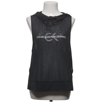 Short sleeve hoodie (Black) from Calvin Klein Performance Polyester