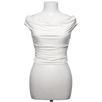 Crop top (Beige) från Dynamite Elastan, Polyester