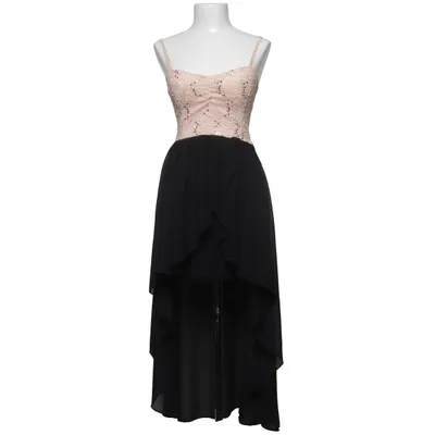Cocktailjurk (Beige, Zwart) van Kiah Elastaan, Polyamide, Polyester, Viscose