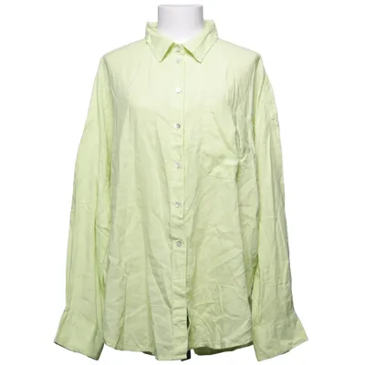 Blouse (Geel, Groen) van Lindex Linnen, Viscose