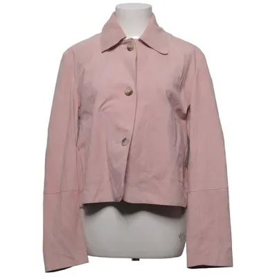 Leren jack (Roze) van Repeat Luxury