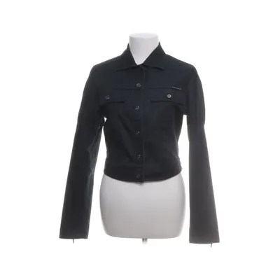 Denim jacket (Black) from Watcher Cotton, Polyester