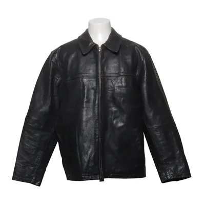 Veste en cuir (Noir) de JP Casuals Cuir, Polyester