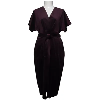 Wickelkleid (Lila) von Closet London Polyester