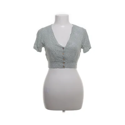 Crop top (Grön) från Pull & Bear Viskos