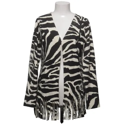Cardigan (Black, White) from Blumarine Polyester, Wool