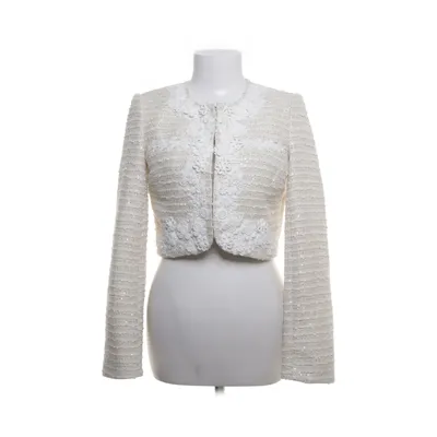 Cardigan (Beige, Wit) van Self-Portrait Polyester, Katoen, Viscose, Polyamide
