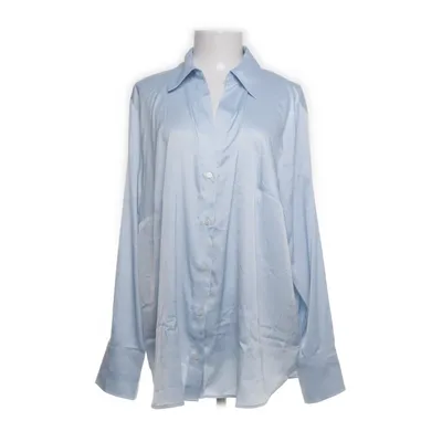 Shirt (Blauw) van H&M Modern Classic Polyester, Elastaan